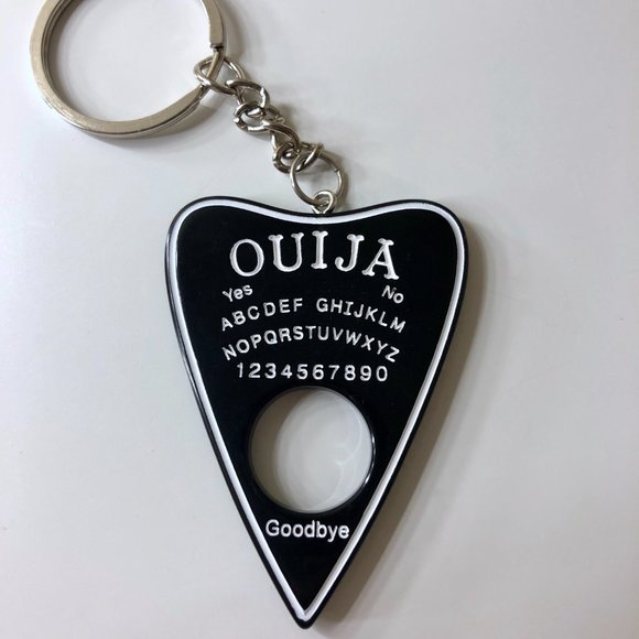 Handmade Ouija Planchette Keychains - Picture 5 of 7